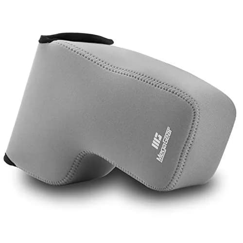 MegaGear Gray Neoprene Camera Case for Nikon Coolpix P1000 | Compact, Water-Resistant, Padded thumbnail 6