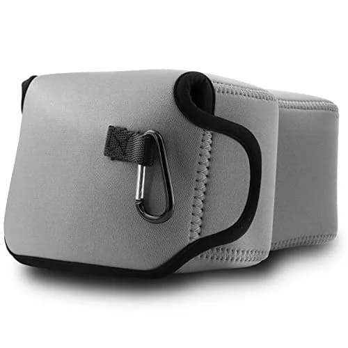 MegaGear Gray Neoprene Camera Case for Nikon Coolpix P1000 | Compact, Water-Resistant, Padded thumbnail 8