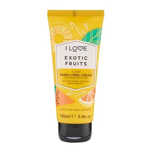 I LOVE Exotic Fruit Scented Hand & Nail Cream 3.4 oz | Hydrates & Nourishes Dry Hands thumbnail 1