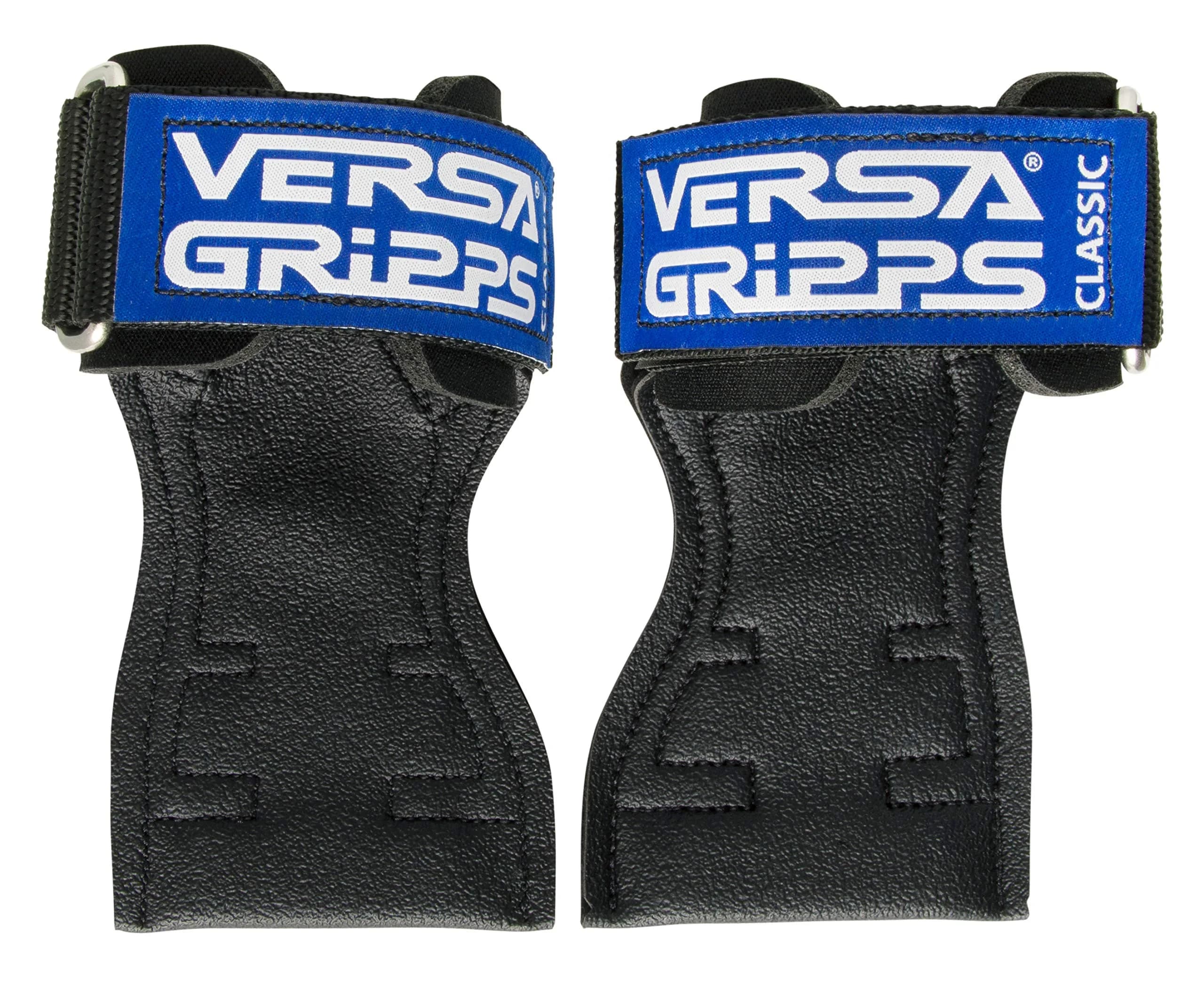 Versa Gripps Classic Wrist Straps Small Gold | Train Better with Patented Grip Technology — Blue