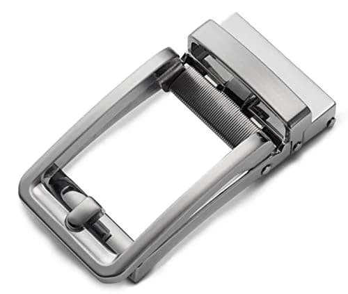 CHAOREN 40mm Ratchet Belt Buckle for 1 3/8 Slide Belt Strap | Adjustable Skeleton Shape thumbnail 1
