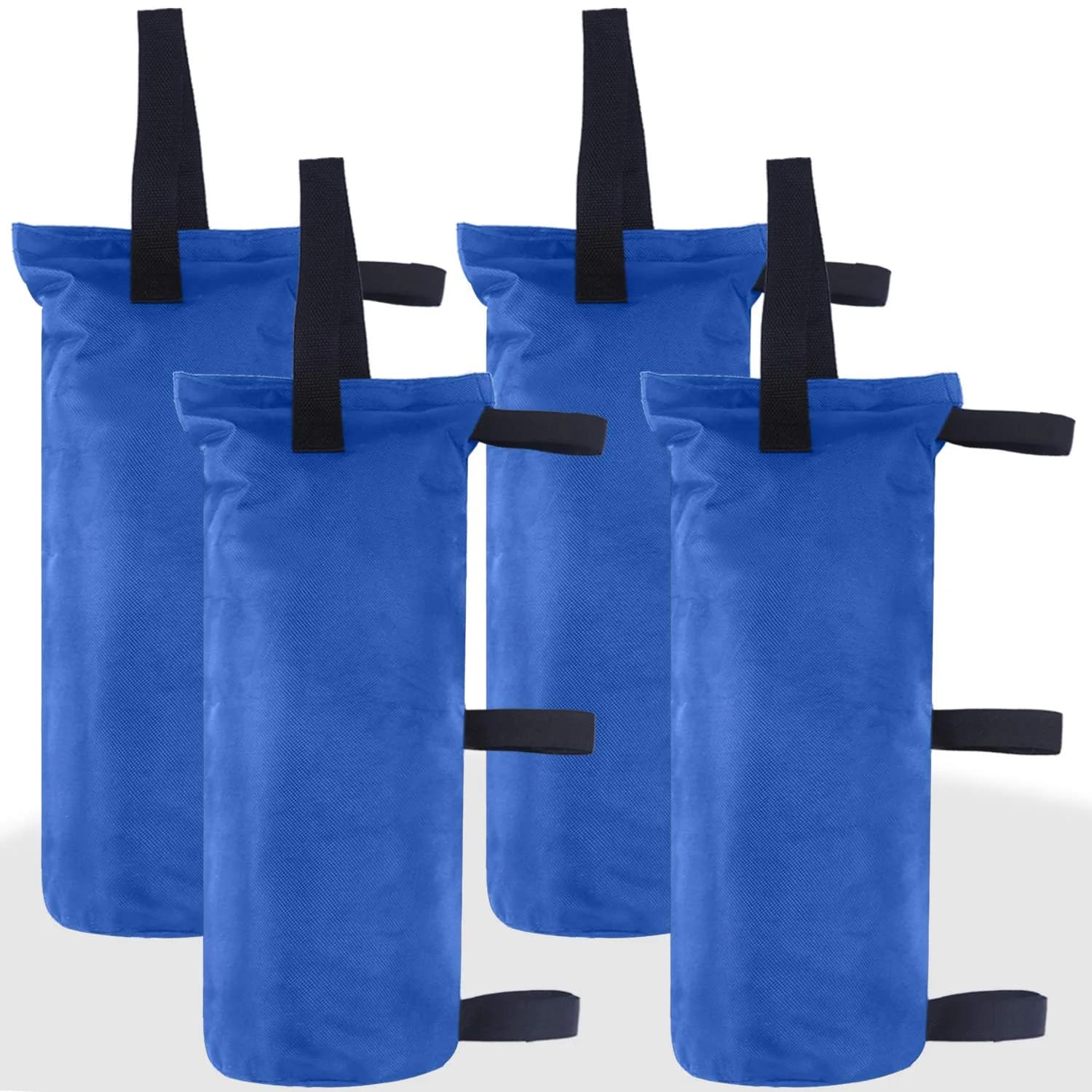 ABCCANOPY 100 LBS Canopy Weights Set of 4 | 45.36 kg (100 lb) Sand Bags for Gazebo Legs — Blue / 120lbs