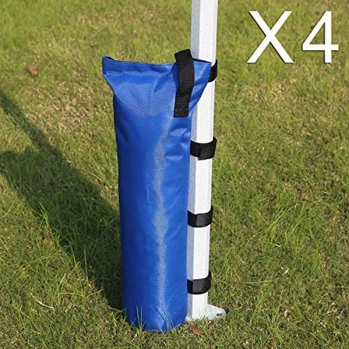 ABCCANOPY Canopy Weights Set of 4 - 120 lbs (54.4 kg) Blue | Stabilize Gazebo Legs thumbnail 2