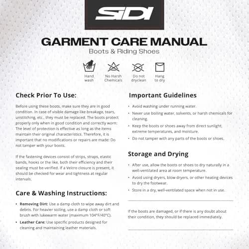 Sidi Rex Air Racing Motorcycle Boots | Ventilated & Protective (110-120c) thumbnail 9