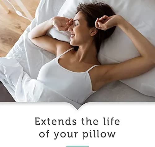 Aller-Ease 100% Cotton Allergy Pillow Protectors Standard 4 Pack | Zippered Breathable Barrier thumbnail 6