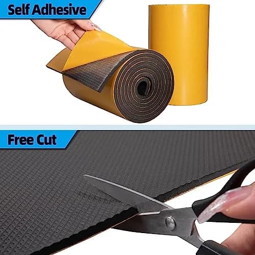 Spurtar Garage Wall Protector, Waterproof Car Door Protector EVA Foam 200cm x 20cm x 0.65cm (79" x 8" x 0.25") | German Design thumbnail 4