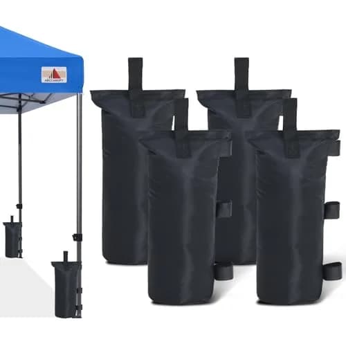ABCCANOPY 120 lbs (54.4 kg) Canopy Weight Bags Set of 4 | Stabilize Frames for Pop-Up Tents and Gazebos thumbnail 1