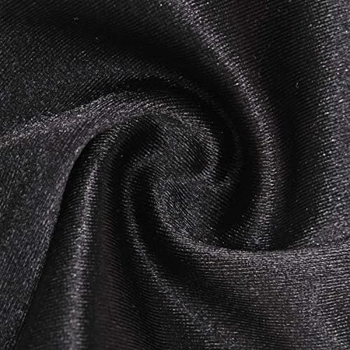 Onwon Black Satin Elbow Length Opera Gloves 22 Inch (56 cm) | Classic 1920s Style for Women thumbnail 3
