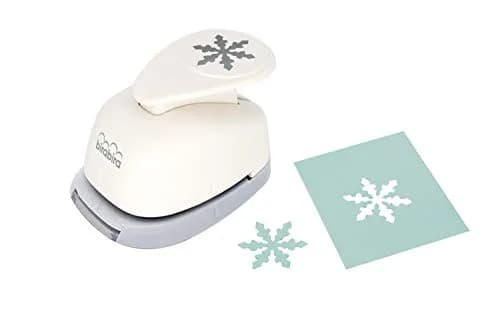 BiraBira Snowflake Punch, 1" Christmas Shape for Paper Crafting | Compact & Easy to Use thumbnail 1
