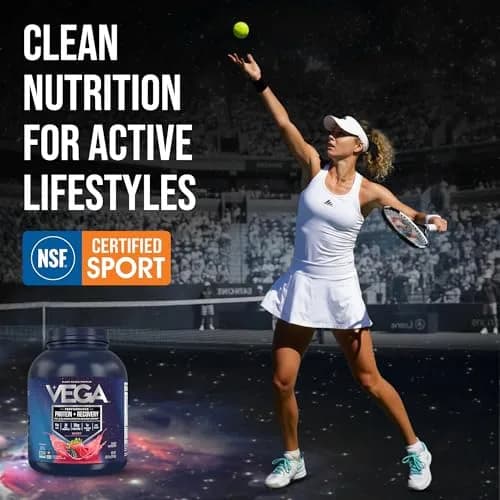 Vega Protein + Recovery Berry 1.81 kg (4 lb) | NSF Certified Plant-Based Protein for Muscle Recovery thumbnail 7