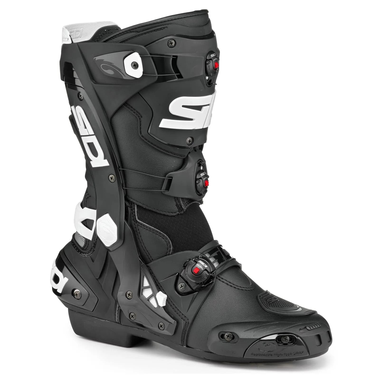 Sidi Rex Air Racing Motorcycle Boots | High-End Road Race Fit & Safety (110-120c)