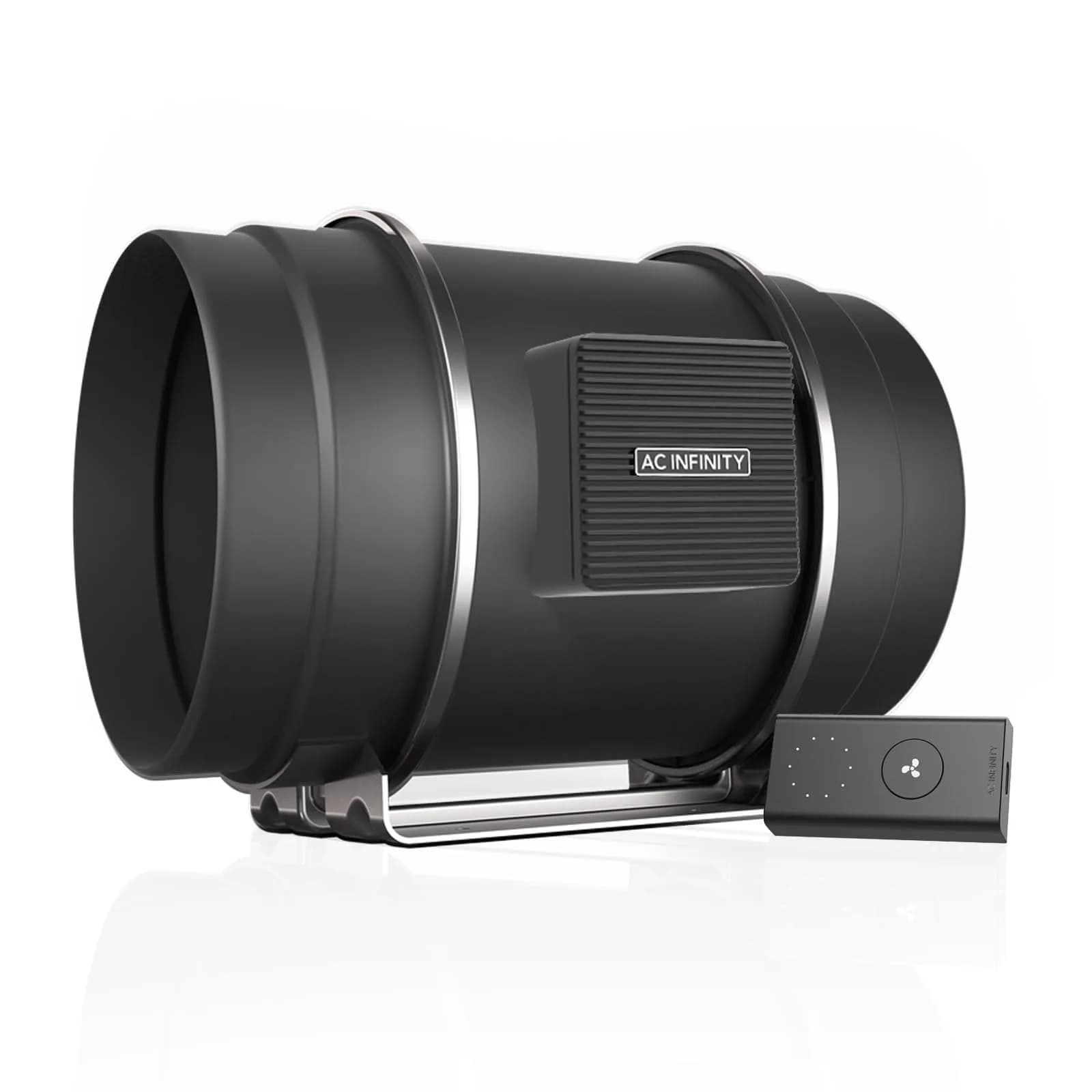 AC Infinity CLOUDLINE S8 PRO 8-Inch Inline Duct Fan 807 CFM | Quiet EC Motor Ventilation for Grow Tents — Pro Speed Controller for S8
