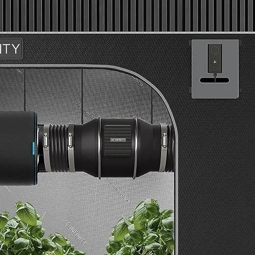 AC Infinity CLOUDLINE S8 PRO 8-Inch Inline Duct Fan 807 CFM | Quiet EC Motor Ventilation for Grow Tents thumbnail 7