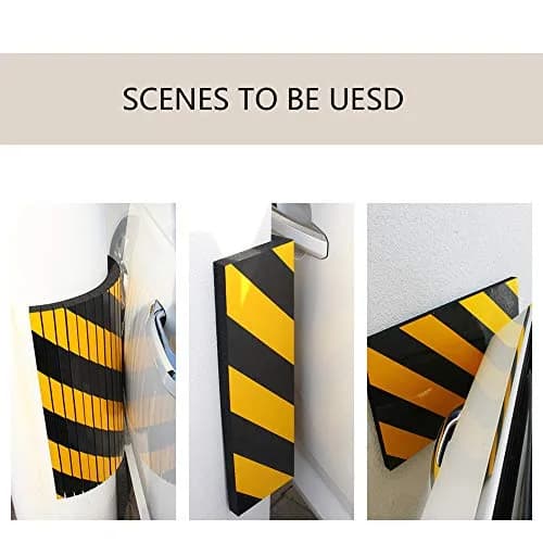 GUEQUITLEX Garage Wall Protector Foam Wall Bumper Column Guard for Parking Lot 2 Pack | 40cm x 25cm x 2cm thumbnail 6