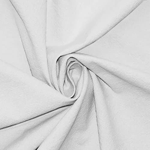 Archaeo Washed Cotton Twist Tab Curtain, 52" x 95", White | Classic Twist Tab Design for Indian Homes thumbnail 6