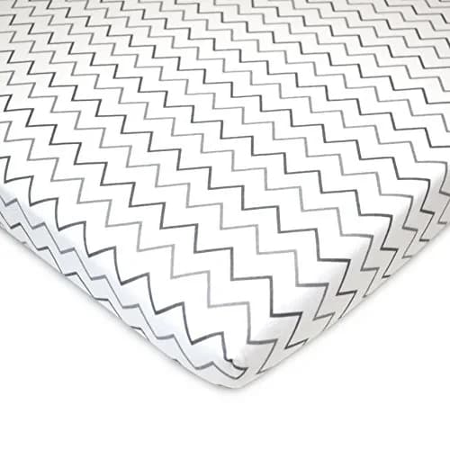 American Baby Company 3 Pack Fitted Mini Crib Sheet 38x24" | Snug Cotton Fit for Baby's Comfort thumbnail 6