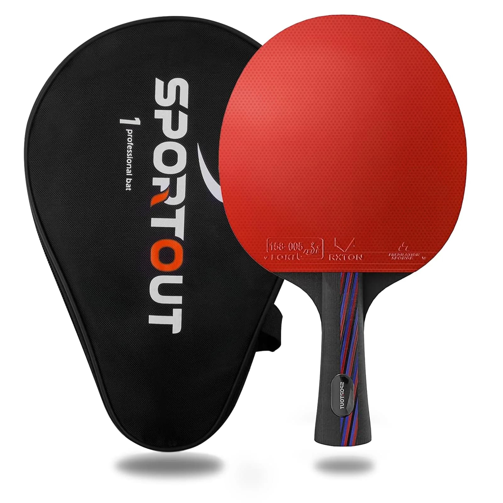 Sportout Table Tennis Racket Set | Portable Premium Paddle for Indoor & Outdoor Play - main product image