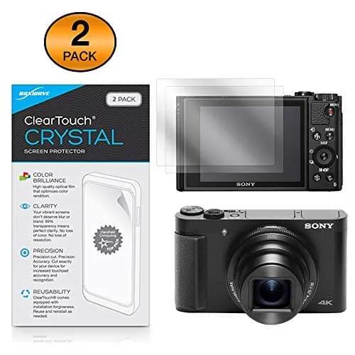 BoxWave ClearTouch Crystal Screen Protector for Sony Cyber-Shot DSC-HX99 | 2-Pack HD Film Skin thumbnail 2