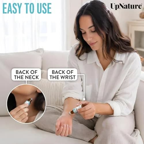 UpNature Peppermint Oil Roll-On for Pregnancy Nausea & Morning Sickness 10ml (0.33 Fl Oz) | Natural Relief for Expecting Mothers thumbnail 4