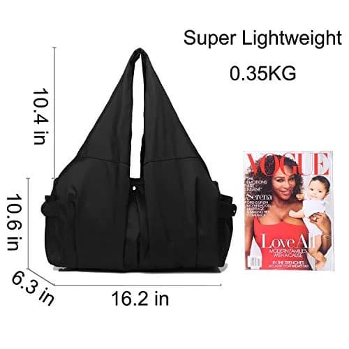 VOLGANIK ROCK Waterproof Large Capacity Women’s Handbag 16.2" Nylon Travel Tote thumbnail 5
