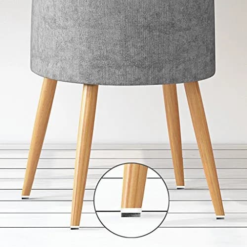 ALIMITOPIA Screw-on Furniture Felt Pads 24mm (0.95") White, 40 Count | Protect Hardwood Floors & Furniture Legs thumbnail 6