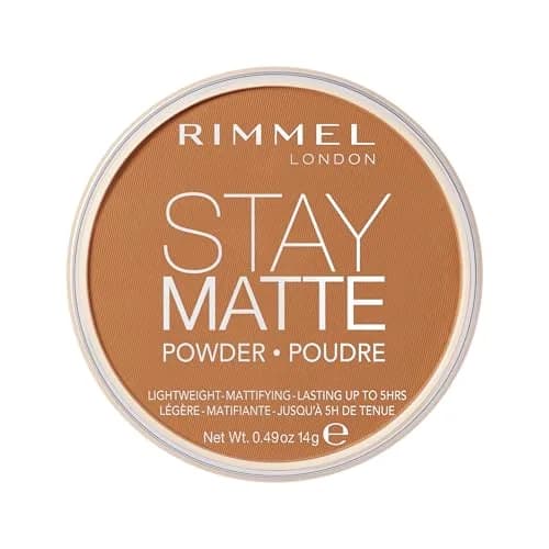 Rimmel Stay Matte - 031 Pecan - Pressed Powder | Lightweight, High Coverage, Shine Control thumbnail 1