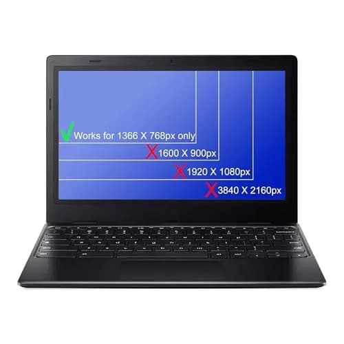 Rinbers 11.6" WXGA HD LCD LED Screen Display 30 Pin EDP with Side Brackets for HP Chromebook 11 G3-G9 EE, ProBook 11 G2, Stream 11 Pro G3 Series | Non-Touch Replacement thumbnail 9
