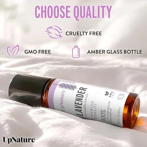 UpNature Lavender Essential Oil Roll On 10ml (0.33 Fl Oz) | Calming Sleep & Skin Support thumbnail 6
