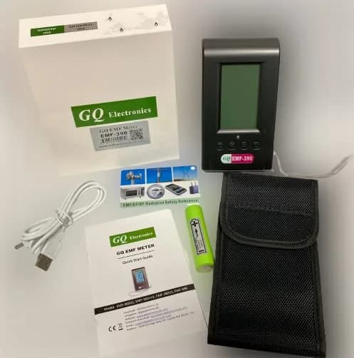 GQ EMF-390 Multi-Field EMF Meter | Detect ELF, RF, 5G Signals, Data Logger, Spectrum Analyzer (10cm) thumbnail 10