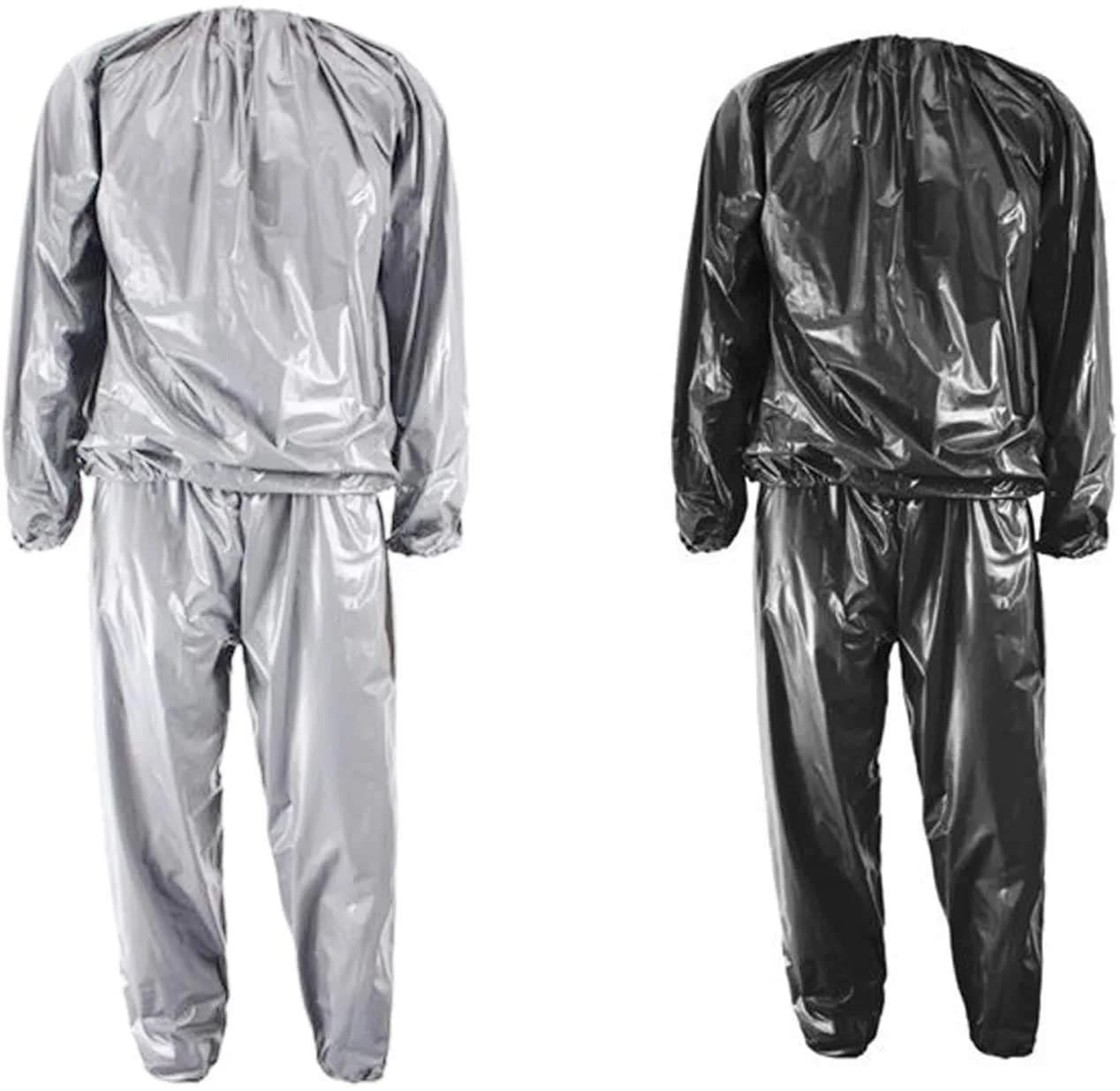 GOLD XIONG PADISHAH Heavy Duty Sauna Suit for Weight Loss | Unisex PVC Exercise Gear (3X-Large)