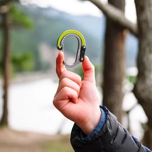 GEAR AID Heroclip Small Carabiner Clip and Hook | Stealth Black, 31g (1.1 oz) thumbnail 9