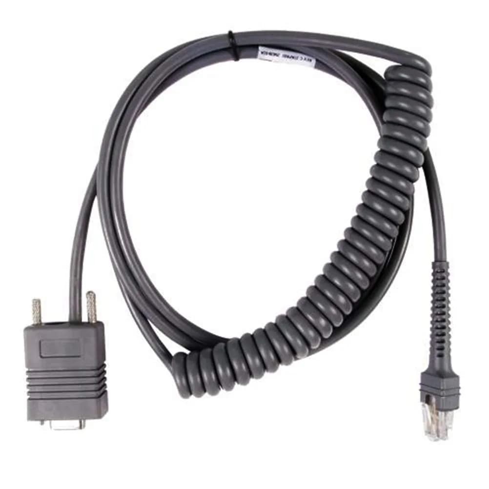 PARTSHE Compatible RS232 Serial Cable for Symbol Barcode Scanner LS2208 LS4208 LS4278 LS7708 LS9208 9ft | Replacement for CBA-R02-C09PAR - main product image