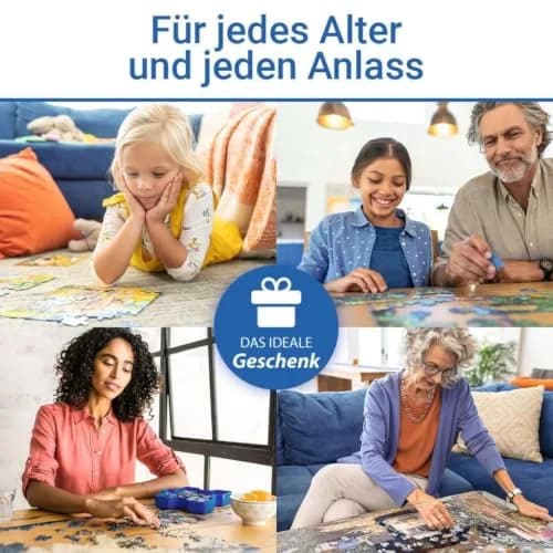 Ravensburger Hamnoy, Lofoten 3000 Piece Jigsaw Puzzle for Adults | 121cm x 80cm (47.6in x 31.5in) thumbnail 9