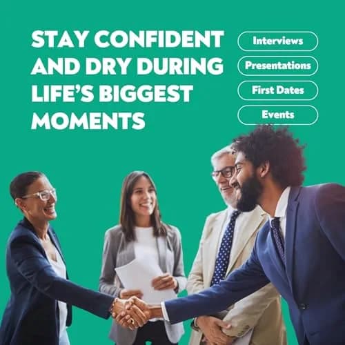 ZeroSweat Clinical Strength Antiperspirant Deodorant for Hyperhidrosis | 2.4 fl oz (2-Pack) | Stops Sweat for Up to 7 Days thumbnail 6