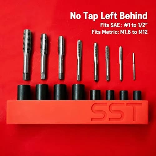 Stupid Simple Tools SST Tap Socket Wrench 8-Piece Adapter Set | Durable, Snug Fit, & Easy Storage thumbnail 5