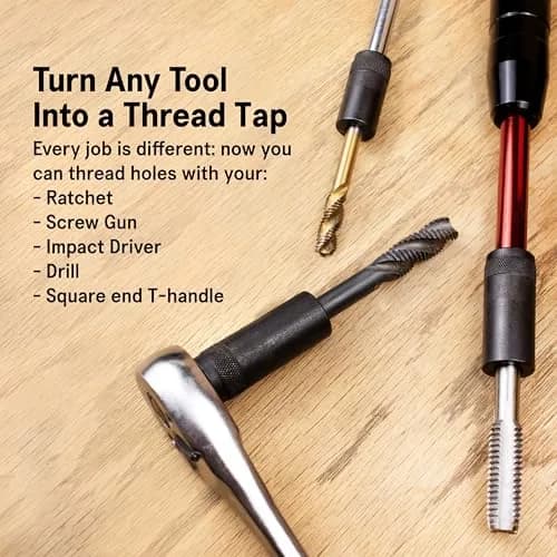 Stupid Simple Tools SST Tap Socket Wrench 8-Piece Adapter Set | Durable, Snug Fit, & Easy Storage thumbnail 3