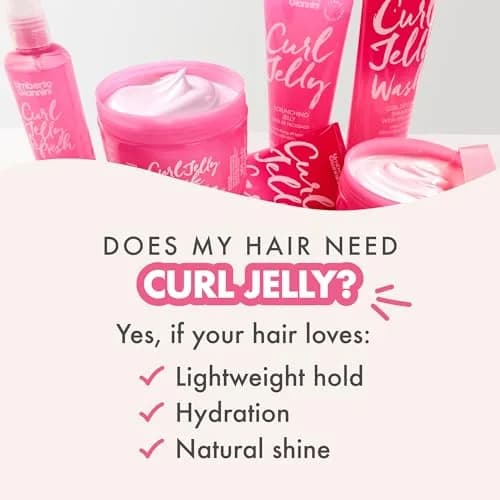 Umberto Giannini Curl Jelly Care Conditioner 250 ml | Vegan & Cruelty-Free De-Frizz for Curly & Wavy Hair thumbnail 2