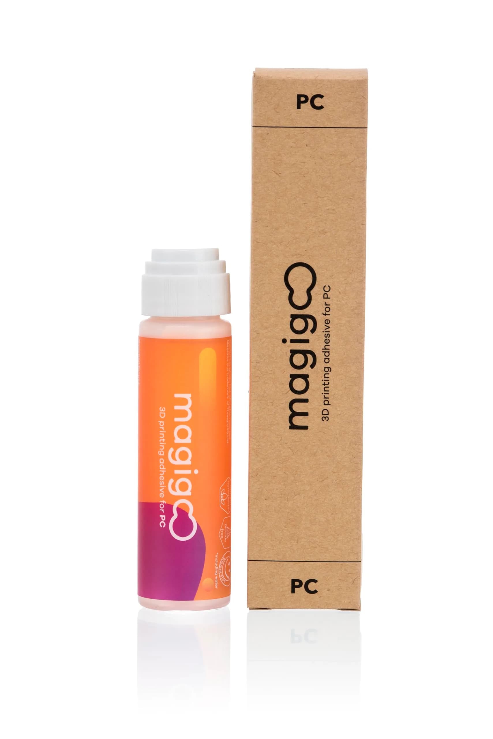 Magigoo Polypropylene 3D Printer Bed Adhesive Glue | Strong Bond, Easy Release, 50mL — MPC2018 - Glue