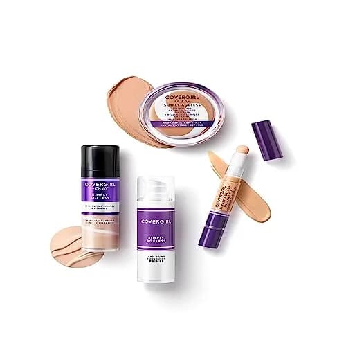 COVERGIRL Simply Ageless 3-in-1 Foundation - 275 Soft Sable | Anti-Aging Liquid Foundation with Hyaluronic Complex & Vitamin C thumbnail 8