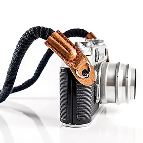 Eorefo Camera Rope Strap 100cm Soft Cotton | Vintage Neck Shoulder Belt for DSLR & Mirrorless thumbnail 2