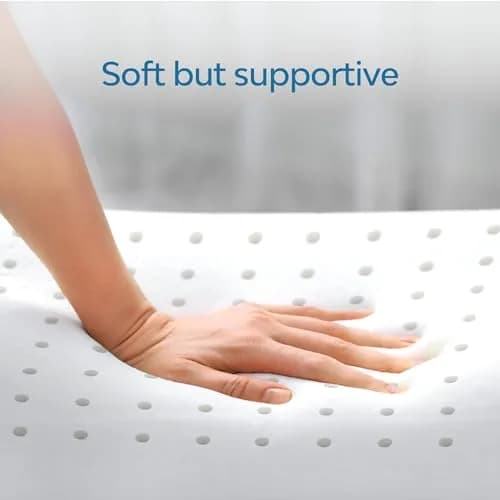 Mediflow Water Pillow Memory Foam Water Base Technology | Adjustable Neck Support thumbnail 2