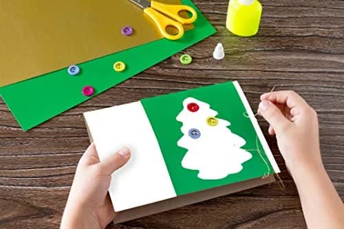 Purple Q Crafts White Greeting Cards & Envelopes 5" x 7" | Customizable, Heavyweight Cardstock, 40 Pack thumbnail 3