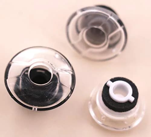 IiEXCEL Replacement Eartip Kit for Plantronics Voyager Legend Headset, 3 Pairs S/M/L Clear | Soft Silicone Earbuds for Enhanced Fit thumbnail 2