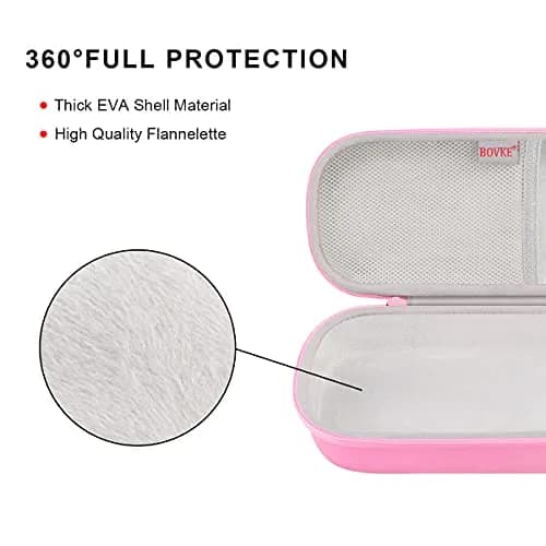 BOVKE Travel Carrying Case Compatible with 3M Littmann Classic III, Lightweight II S.E, MDF Acoustica Deluxe Stethoscope, Pearl Pink thumbnail 4
