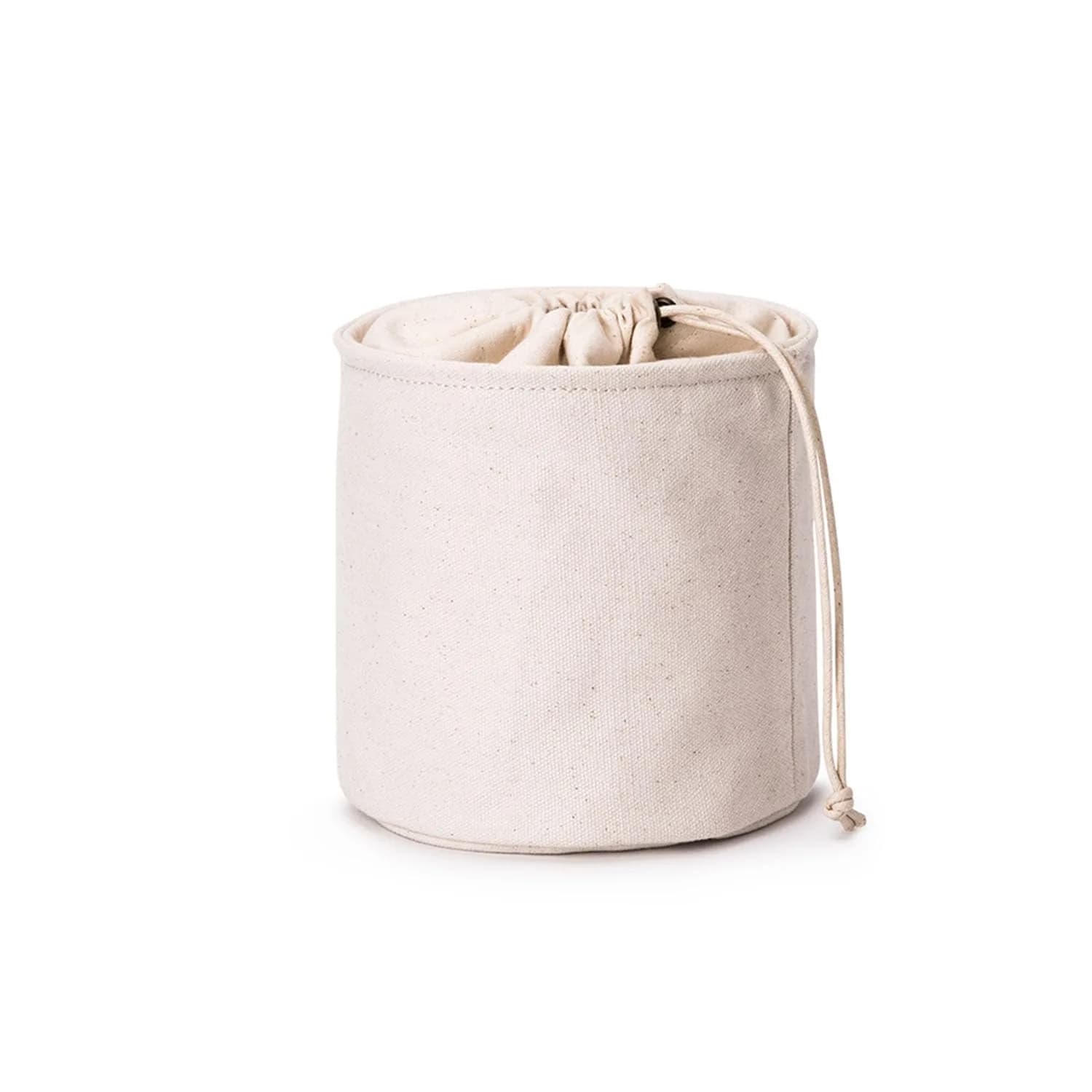 YONBEN Tall Purse Organizer Insert Beige | Spacious Canvas Round Handbag Storage (20cm x 19cm) — Beige / S