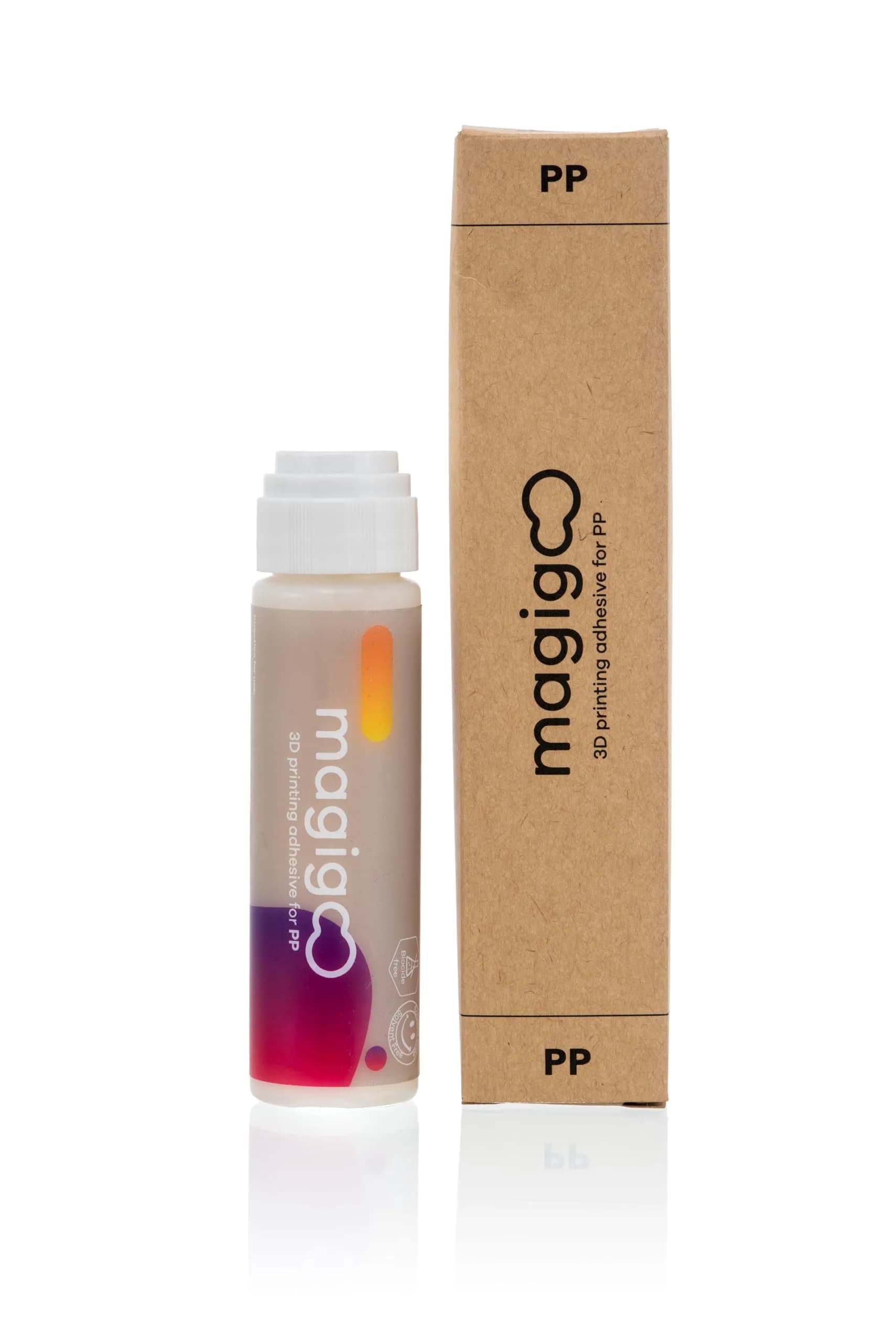 Magigoo Polypropylene 3D Printer Bed Adhesive Glue | Strong Bond, Easy Release, 50mL - main product image