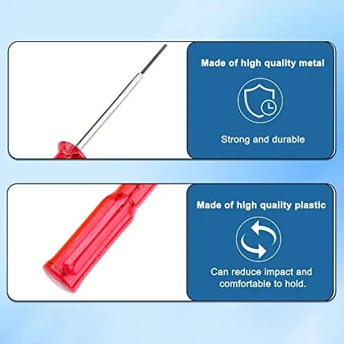 Hicello 1.5mm Hex Screwdriver for Industrial Overlock Sewing Machine | Durable Metal & Plastic Handle thumbnail 4
