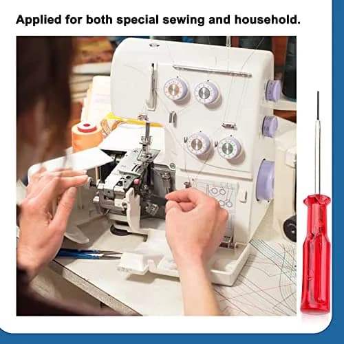 Hicello 1.5mm Hex Screwdriver for Industrial Overlock Sewing Machine | Durable Metal & Plastic Handle thumbnail 5