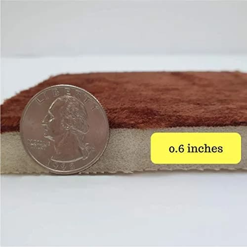 MG MACRO GIANT Memory Foam Bath Mat 46.5" x 15.5" Brown | Non Slip Comfort thumbnail 7