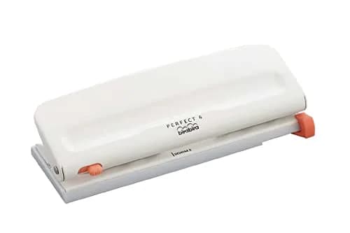 BiraBira 6 Hole Punch, 8 Sheet Capacity for Planners and 6 Ring Binders | Adjustable Metal Punch thumbnail 3